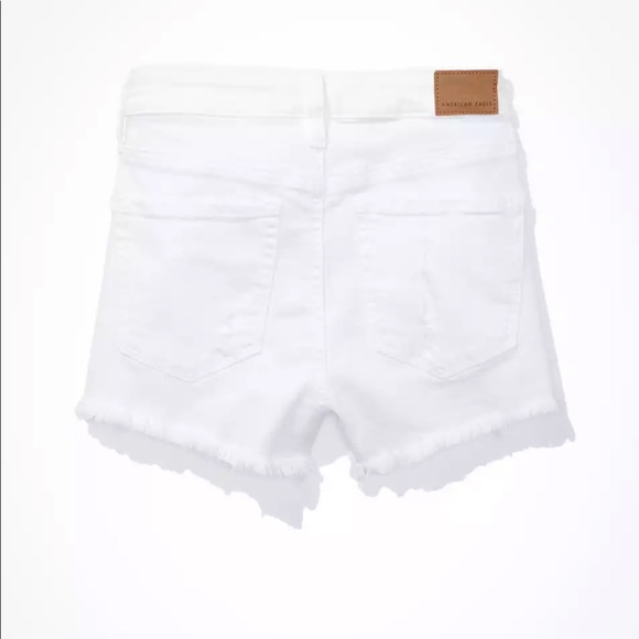 AE Stretch High-Waisted Denim Short Short - Picture 2 of 9